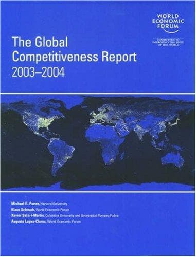 Tapa de The Global Competitiveness Report 2003-2004 (Global Competitiveness Report)