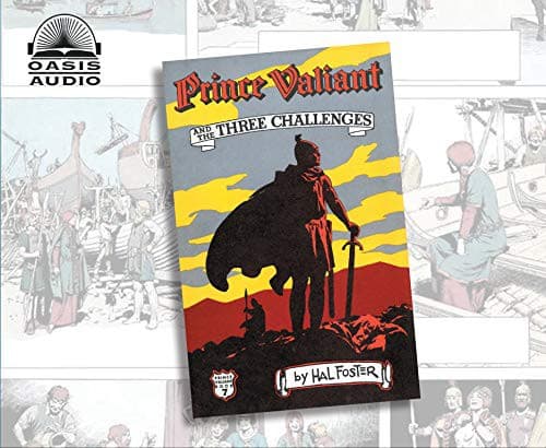 Tapa de Prince Valiant and the Three Challenges
