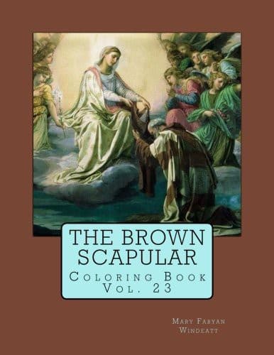 Tapa de The Brown Scapular Coloring Book