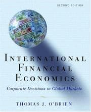 Tapa de International financial economics
