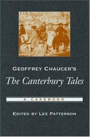 Tapa de Geoffrey Chaucer's The Canterbury Tales