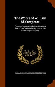 Tapa de The Works of William Shakespeare
