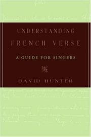Tapa de Understanding French Verse