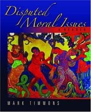 Tapa de Disputed Moral Issues