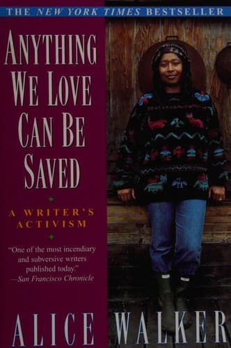 Tapa de Anything we love can be saved