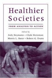 Tapa de Healthier societies