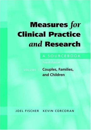 Tapa de Measures for clinical practice and research