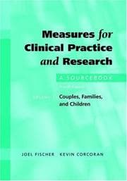 Tapa de Measures for clinical practice and research