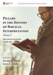Tapa de Pillars in the History of Biblical Interpretation, Volume 2