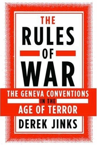 Tapa de The rules of war