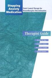 Tapa de Stopping Anxiety Medication (SAM): Panic COntrol Therapy for Benzodiaepine Discontinuation Therapist Guide (Treatments That Work)