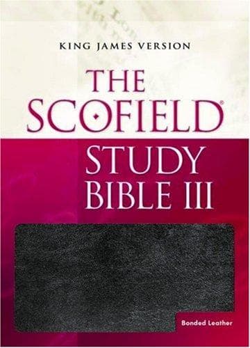 Tapa de Scofield Study Bible III