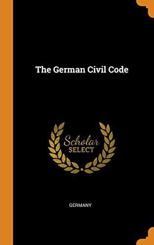 Tapa de The German Civil Code