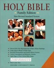 Tapa de The Holy Bible Family Edition
