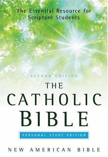 Tapa de The Catholic Bible, Personal Study Edition