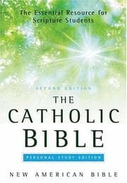Tapa de The Catholic Bible, Personal Study Edition