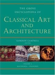 Tapa de The Grove Encyclopedia of Classical Art & Architecture