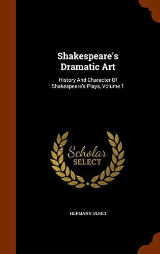 Tapa de Shakespeare's Dramatic Art
