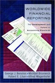 Tapa de Worldwide financial reporting