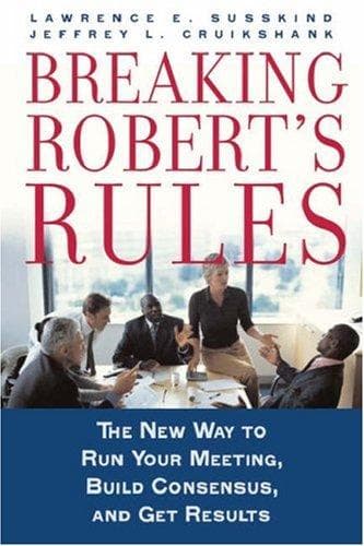 Tapa de Breaking Robert's Rules