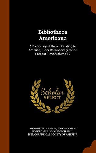 Tapa de Bibliotheca Americana