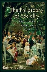 Tapa de The philosophy of sociality
