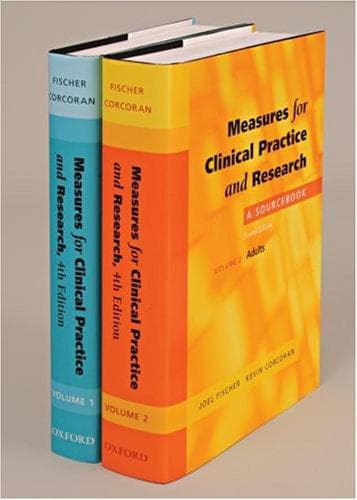 Tapa de Measures for Clinical Practice and Research