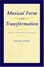 Tapa de Musical Form and Transformation