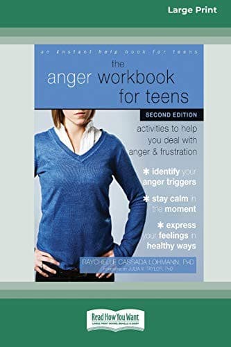 Tapa de The anger workbook for teens
