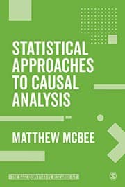Tapa de Statistical Approaches to Causal Analysis