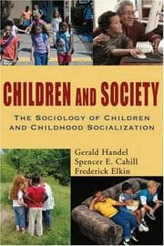 Tapa de Children and Society