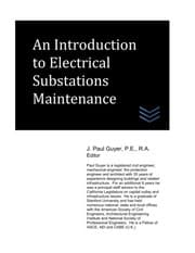 Tapa de An Introduction to Electrical Substations Maintenance
