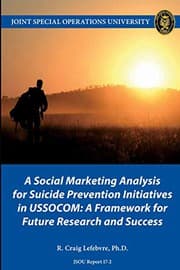 Tapa de A Social Marketing Analysis for Suicide Prevention Initiatives in USSOCOM