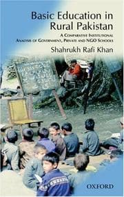 Tapa de Basic Education in Rural Pakistan