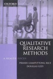 Tapa de Qualitative research methods