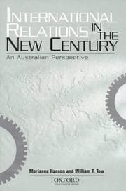 Tapa de International Relations in the New Century