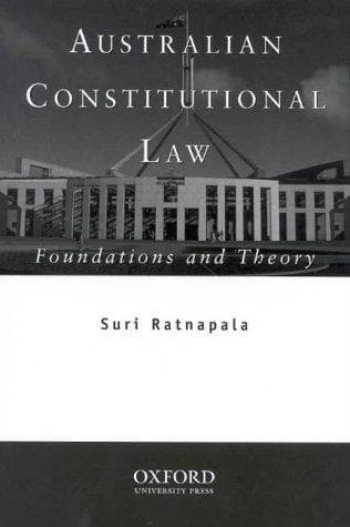 Tapa de Australian constitutional law