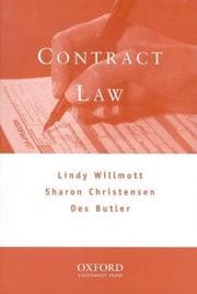 Tapa de Contract Law