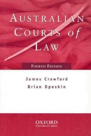 Tapa de Australian courts of law