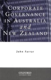 Tapa de Corporate governance in Australia and New Zealand