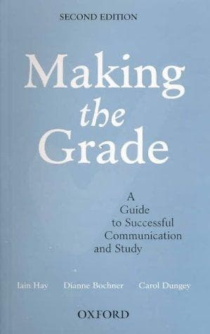 Tapa de Making the Grade