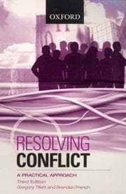 Tapa de Resolving conflict