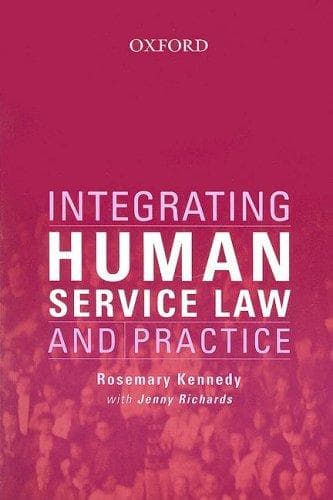 Tapa de Integrating human service law and practice