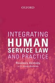 Tapa de Integrating human service law and practice