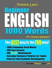 Tapa de Preston Lee's Beginner English 1000 Words For Italian Speakers