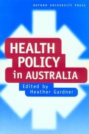 Tapa de Health policy in Australia