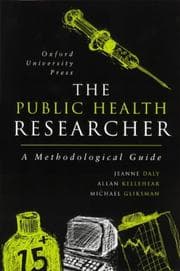 Tapa de The public health researcher