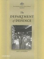 Tapa de The Australian Centenary History of Defence: Volume 5