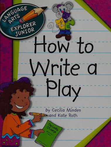 Tapa de How to write a play