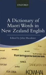 Tapa de A Dictionary of Maori Words in New Zealand English